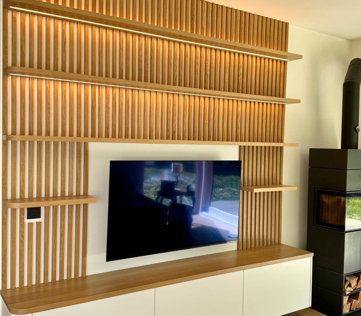 Meuble TV – bibliothèque